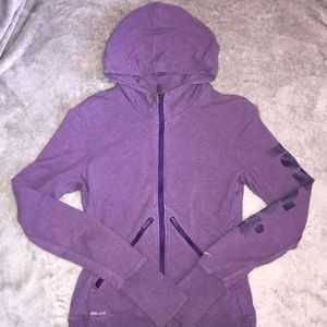 Purple Nike dri-fit jacket